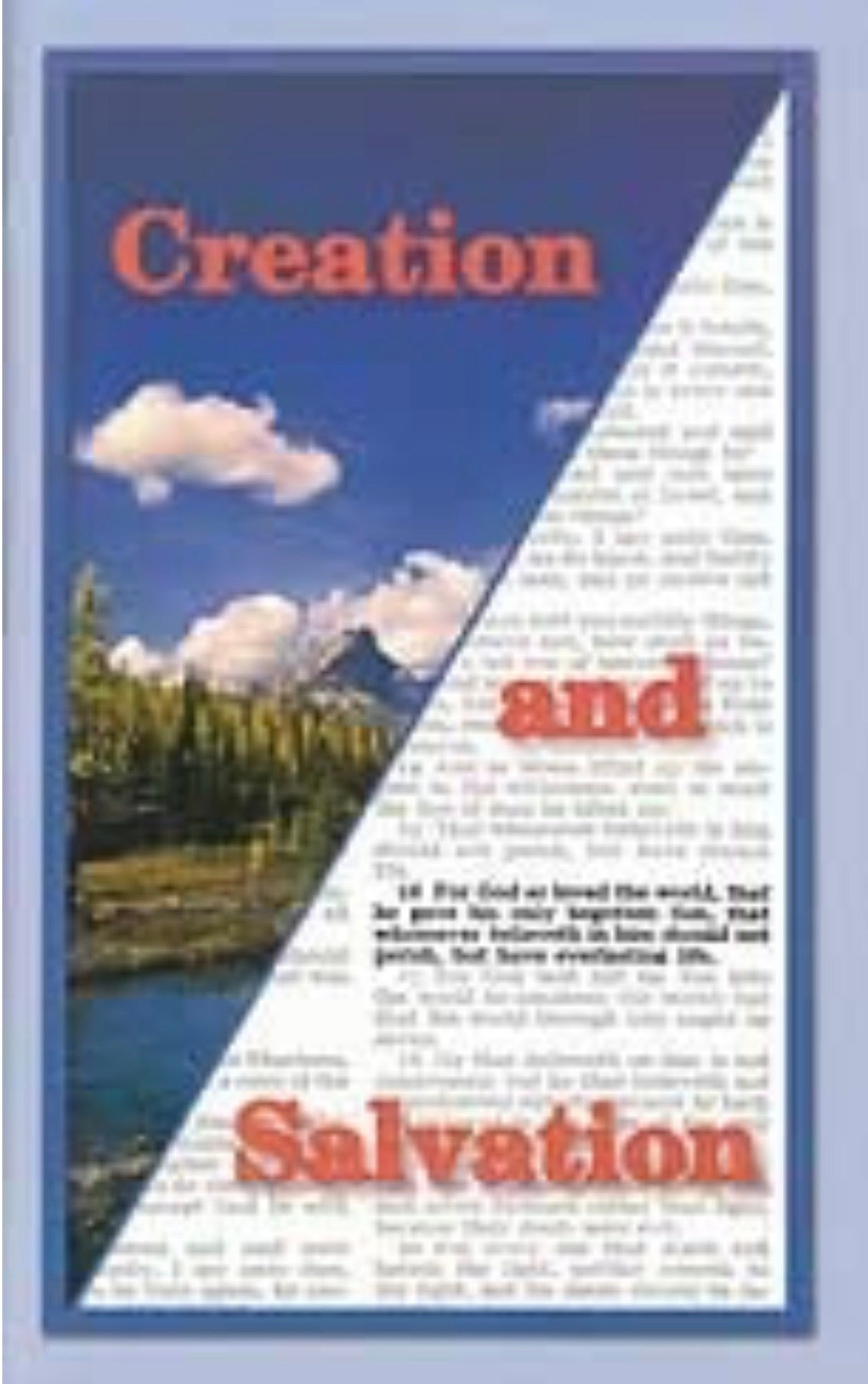 Creation and Salvation