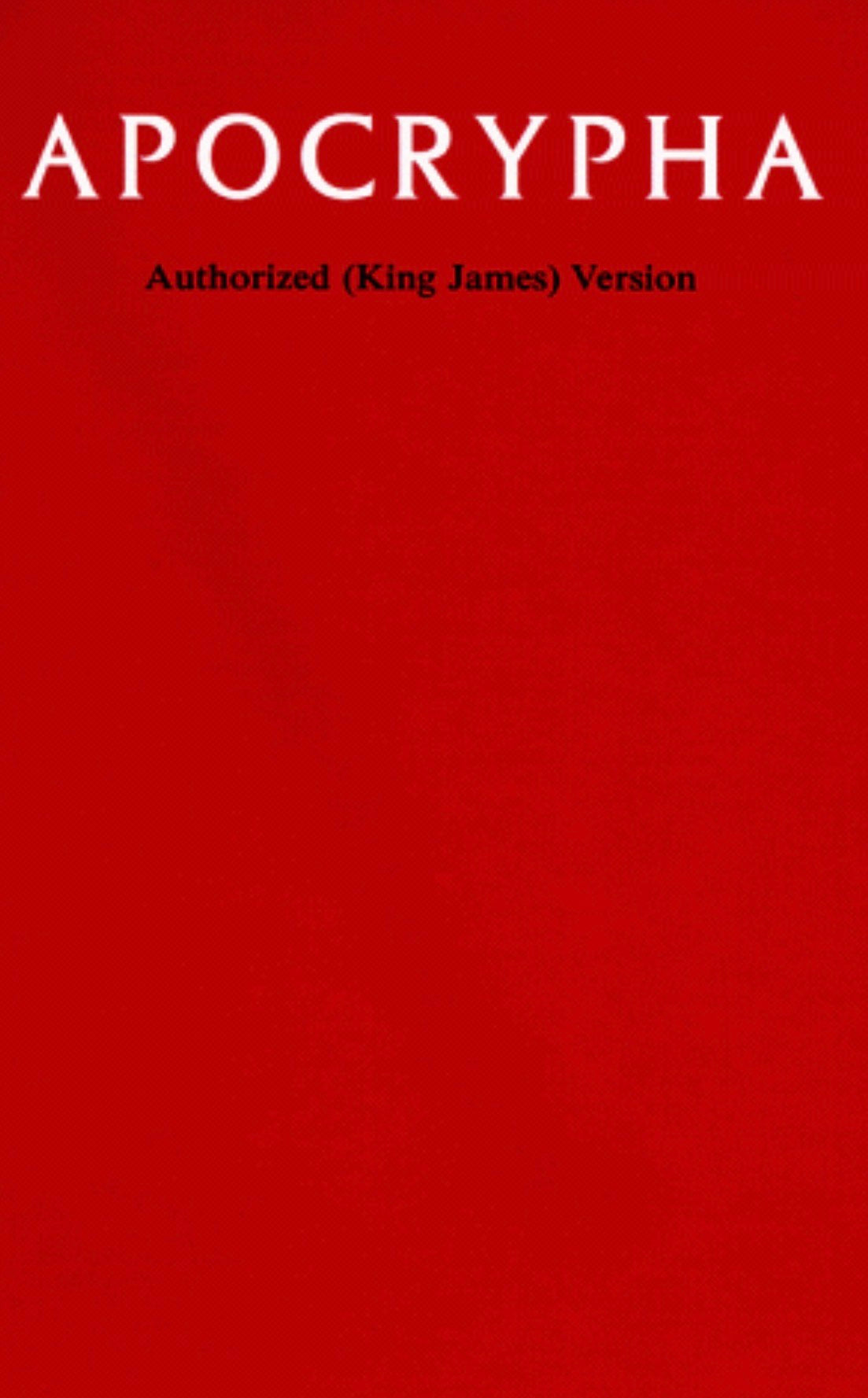 KJV Apocrypha Text Edition, KJ530:A
