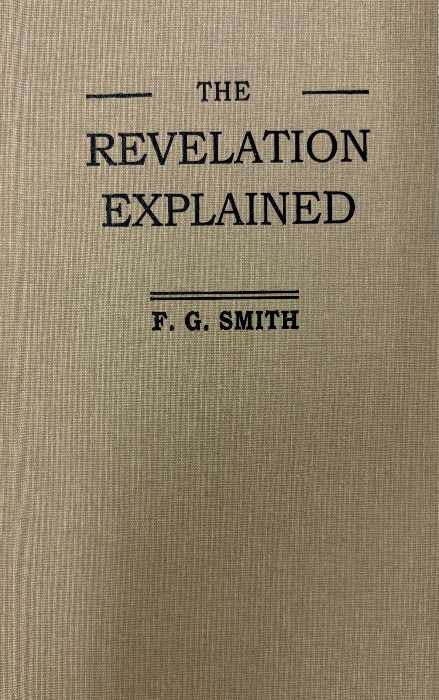 The Revelation Explained