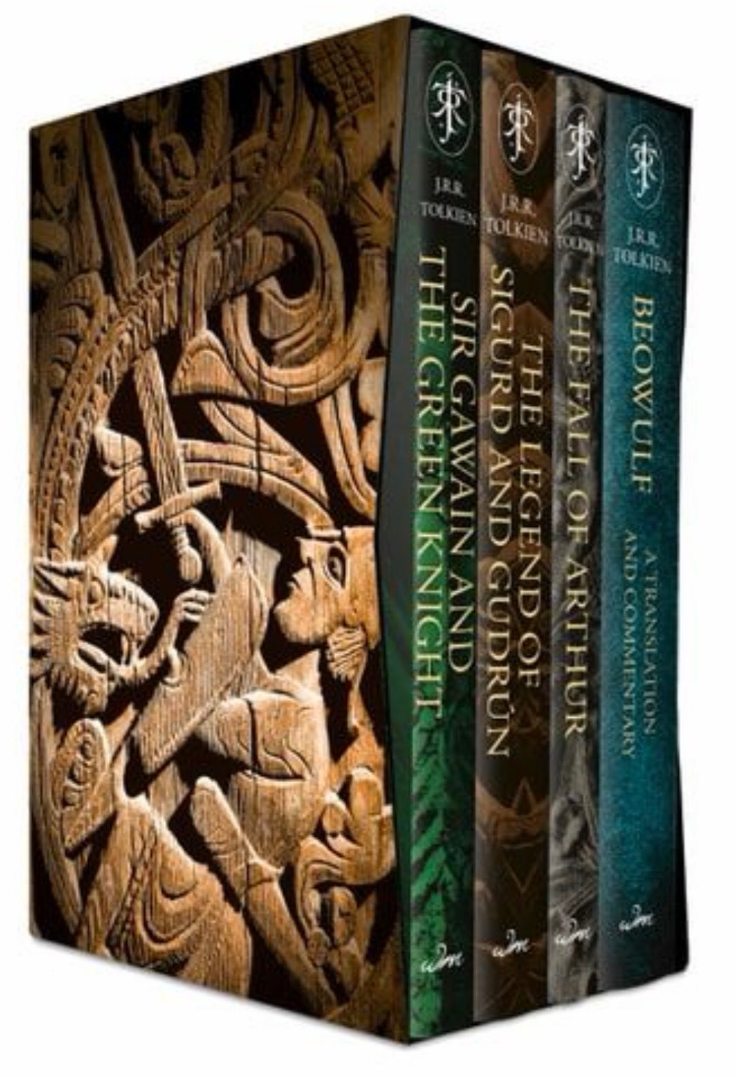 Tolkien Myths and Legends Box Set Sir Gawain and the Green Knight, the Legend of Sigurd and Gudrún, the Fall of Arthur, Beowulf