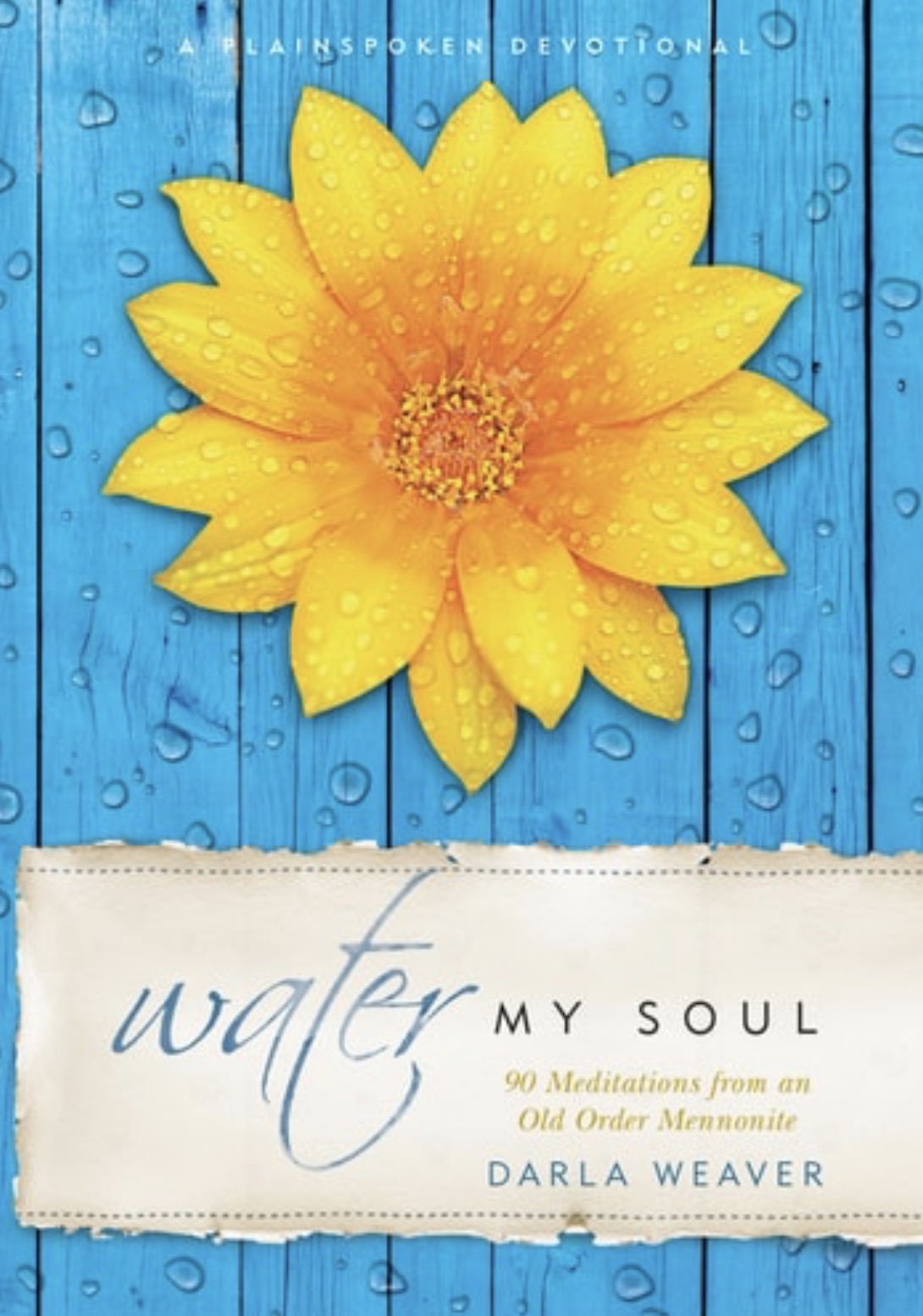 Water My Soul: Ninety Meditations from an Old Order Mennonite (Plainspoken Devotional)