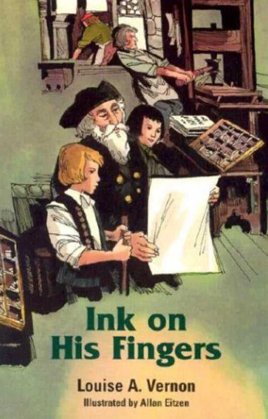 Ink on His Fingers