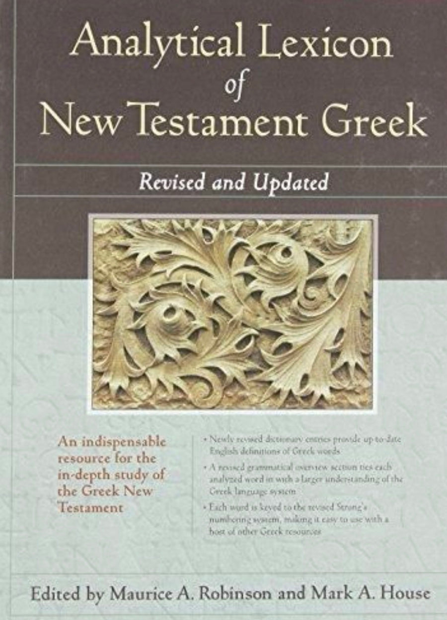 Analytical Lexicon of New Testament Greek