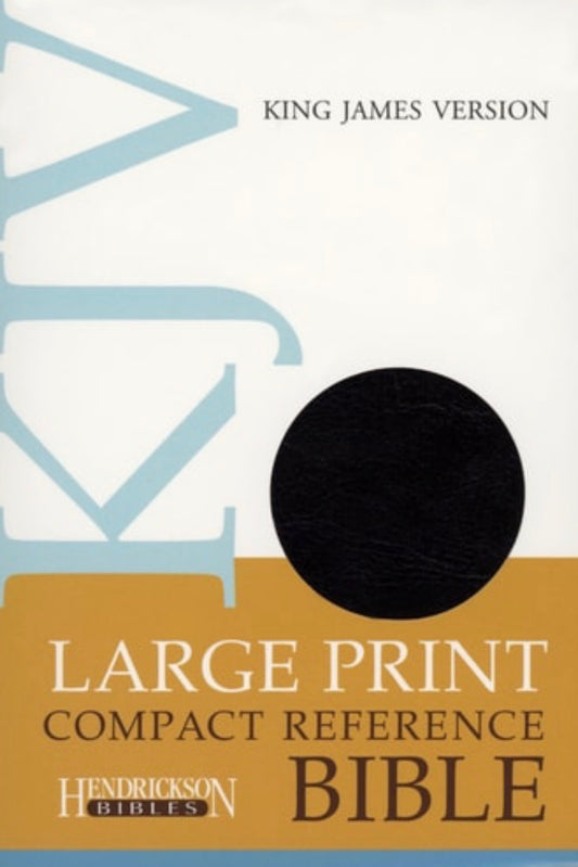 Large Print Compact Reference Bible-KJV