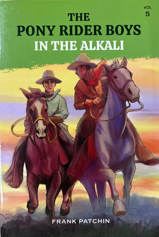 The Pony Rider Boys in the Alkali