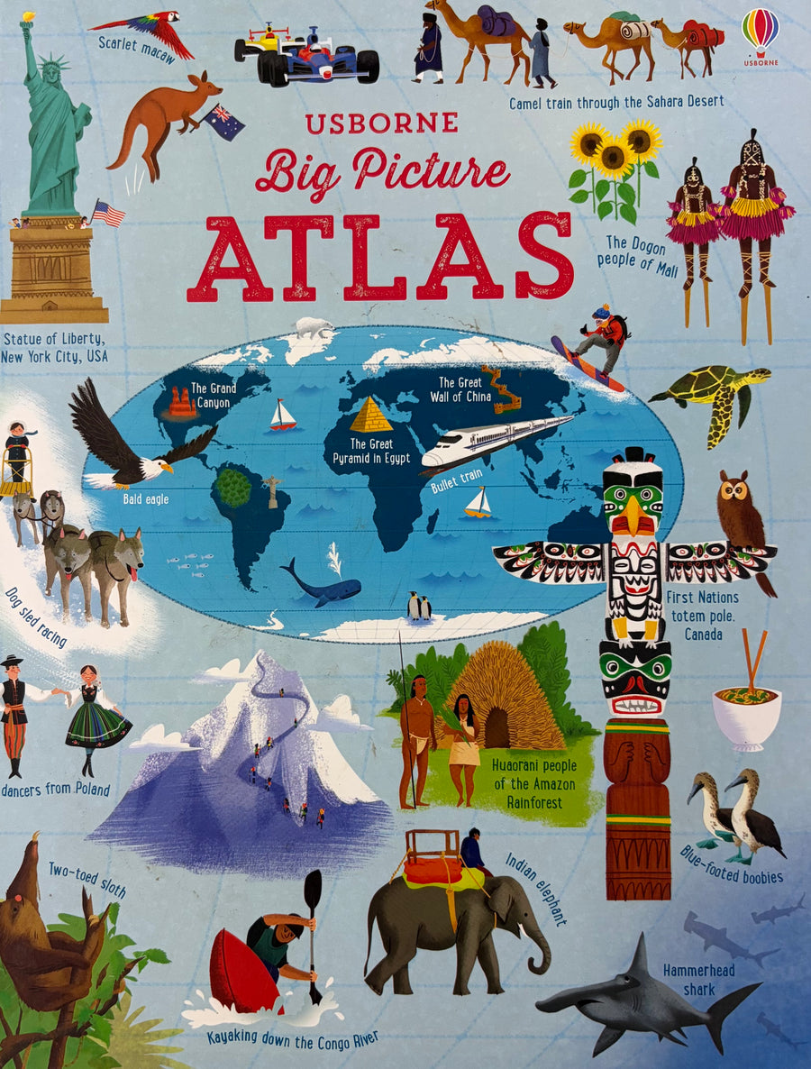 Usborne Big Picture Atlas