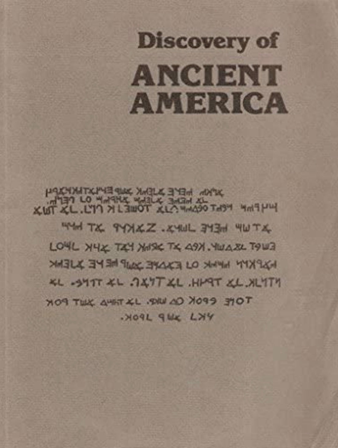 Discovery of Ancient America