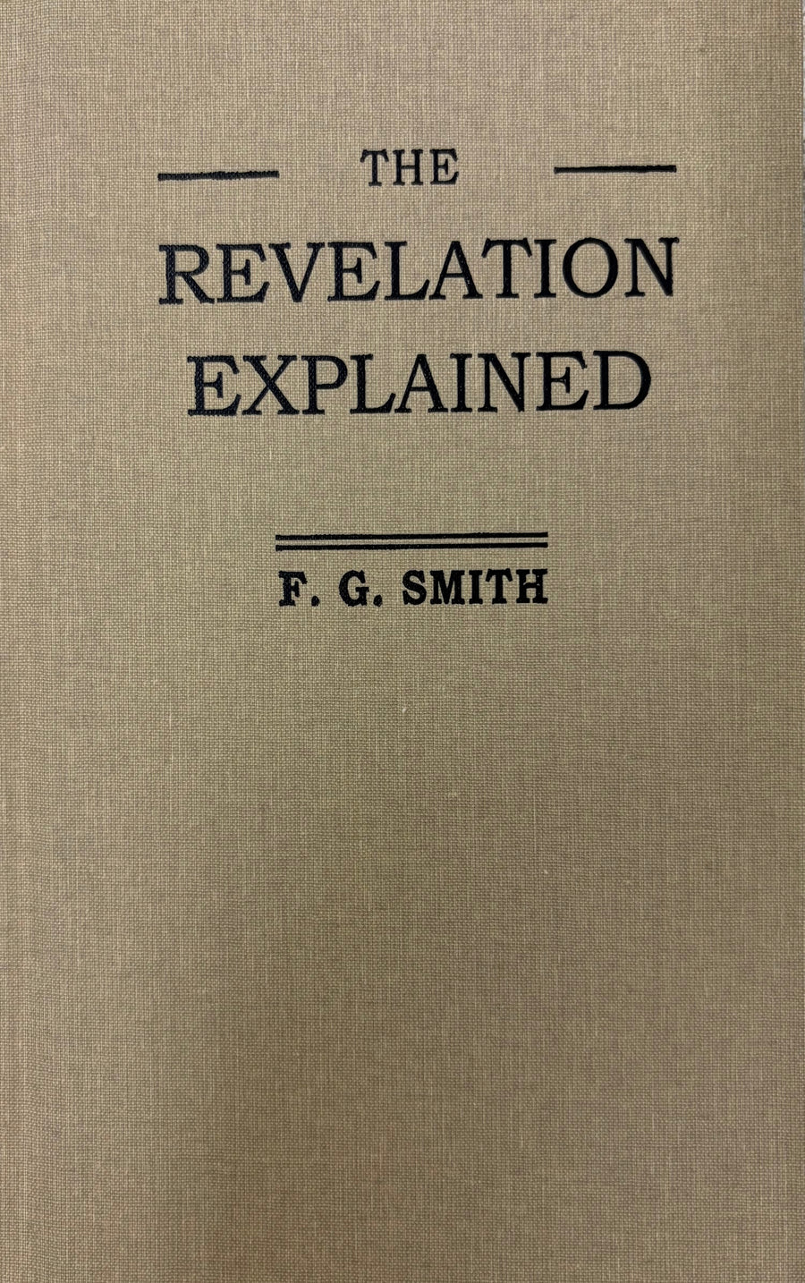 The Revelation Explained